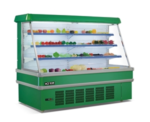 水果保鲜柜冷柜 蔬菜水果保鲜展示柜 果蔬风幕柜定制厂家